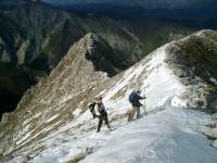 Grande scenario dalla Sommitale della Pania verso il pizzo delle Saette